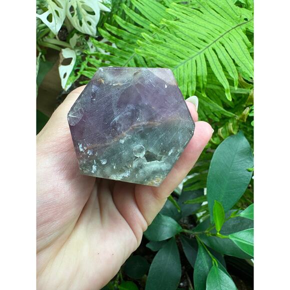 Beautiful Multi-Color Fluorite Tower with Cubic Formations - Picture 6 of 8